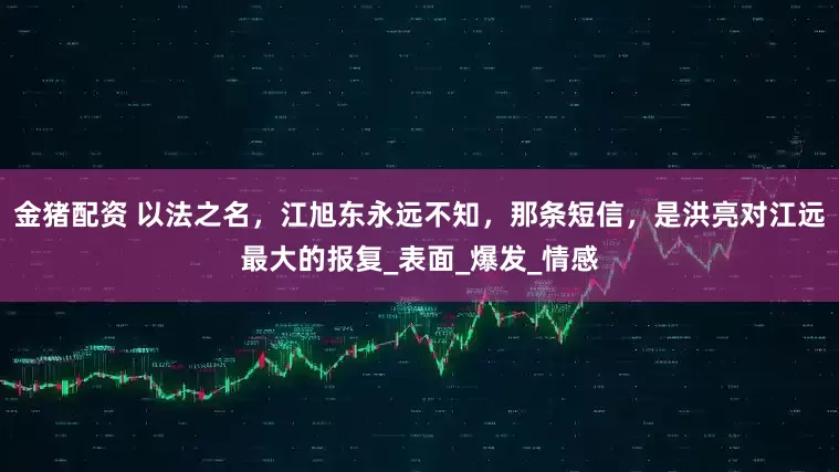 金猪配资 以法之名，江旭东永远不知，那条短信，是洪亮对江远最大的报复_表面_爆发_情感